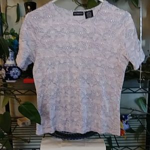 Women's short sleeved dressy pullover, tee